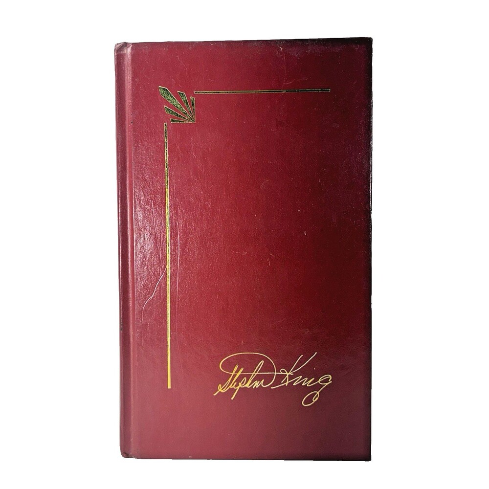 Dolores Claiborne Stephen King Library Vintage 1993 Red Hardback Book